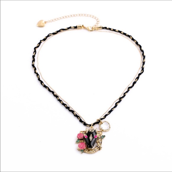 Swarovski Horse Necklace New With Tags NWT - Picture 2 of 6